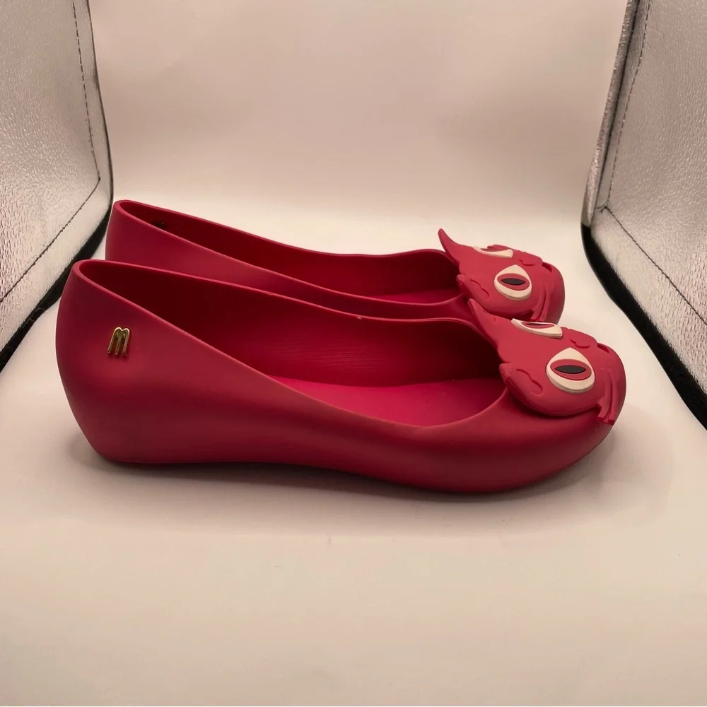 Mel Melissa Ultragirl kitty cat girls flats size 3